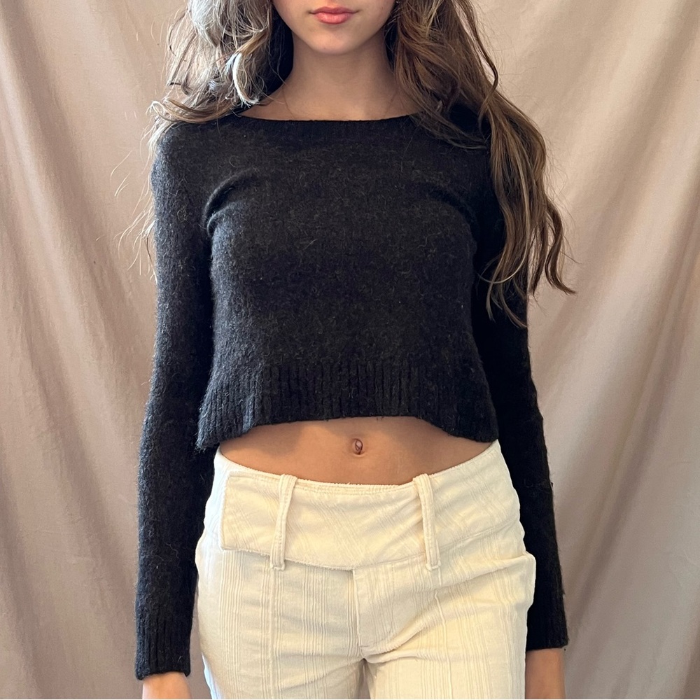 cropped sweater